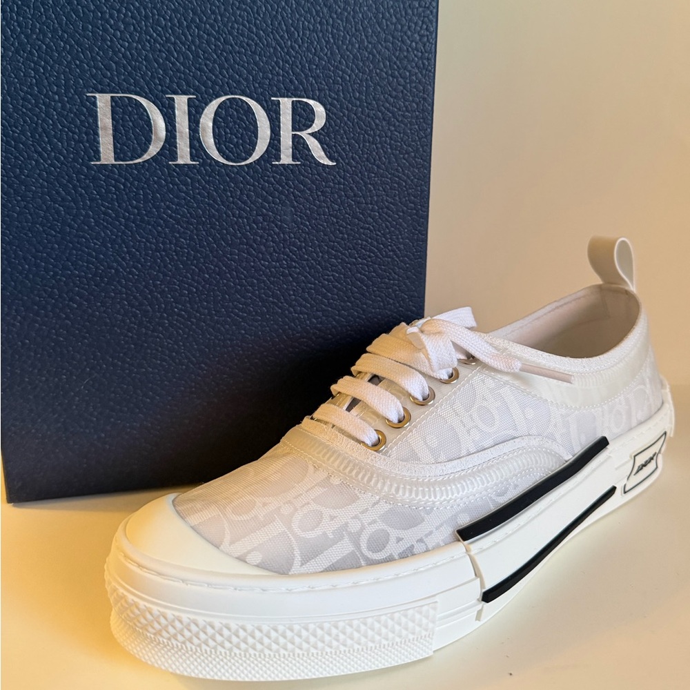Dior Ivory Skater Sneakers